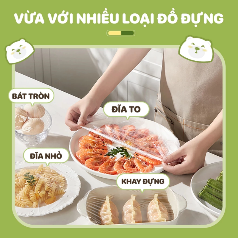 26867_9_20251014180749-1.png Combo 2 Túi Màng Bọc Thực Phẩm Top Gia Dạng Rút Siêu Dai Có Nắp Đậy Kính - 1 Túi 300 Cái - GMBTP02