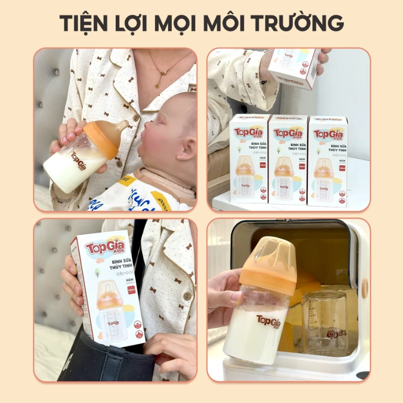 26878_10_20251015111037-1.png Bình Sữa Thủy Tinh Top Gia Kid 180ml Núm Ti Silicone Mềm - BSCB01