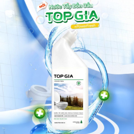 Nước Tẩy Bồn Cầu Top Gia - Chai Khử Mùi Bồn Cầu Diệt Khuẩn Siêu Sạch Tiết Kiệm 500ml - TBC03