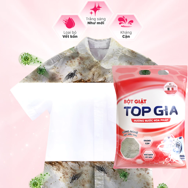 26885_30_20251015153359-2.png Combo 2 Túi Bột Giặt Quần Áo Top Gia 850g/Túi Hương Nước Hoa Pháp - BGQA04