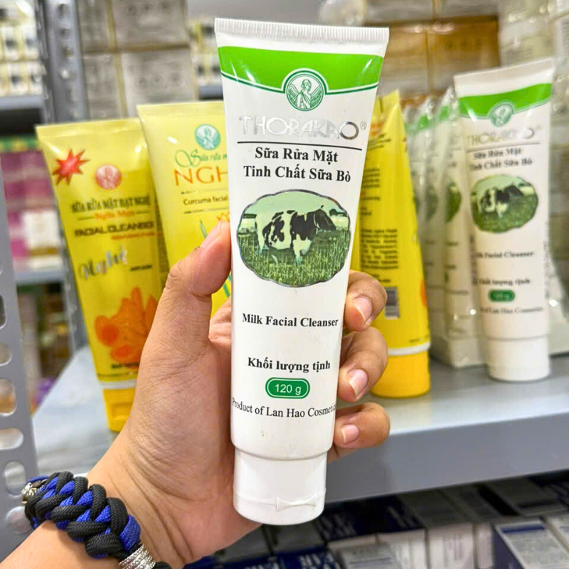 Giá sỉ sữa Rửa Mặt Tinh Chất Sữa Bò Thorakao 120g Giá sỉ sữa Rửa Mặt Tinh Chất Sữa Bò Thorakao 120g