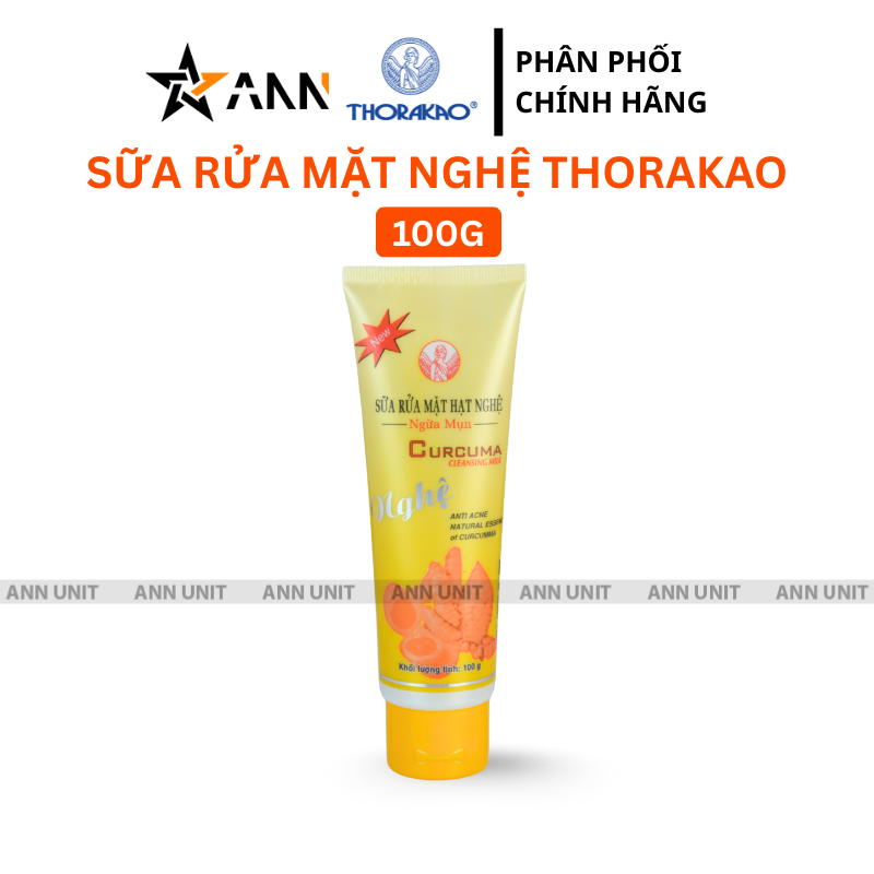 26937_1_20251022172442.png Sữa Rửa Mặt Hạt Nghệ Ngừa Mụn Thorakao 100g - 8934727021517