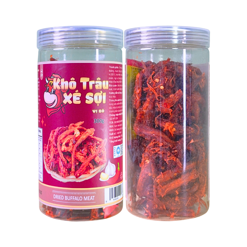Nguồn sỉ khô Trâu Que Tẩm Vị Bò 300g Thơm Ngon Hộp Nguồn sỉ khô Trâu Que Tẩm Vị Bò 300g Thơm Ngon Hộp