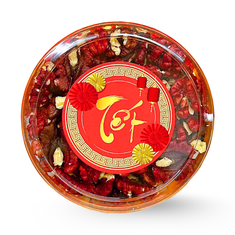 26971_165_20251106102919-3.png Quả Óc Chó Ruột Đỏ Tách Vỏ 230g - Hộp Tròn Nhỏ Hộp Quà Tết 2026 - QOCTVHTN230G