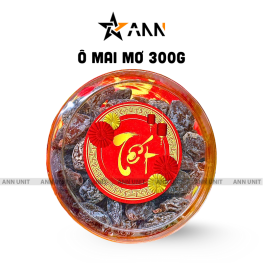 Ô Mai Mơ 300g Hộp Tròn Nhỏ Hộp Quà Tết 2026 - OMMHTN300G