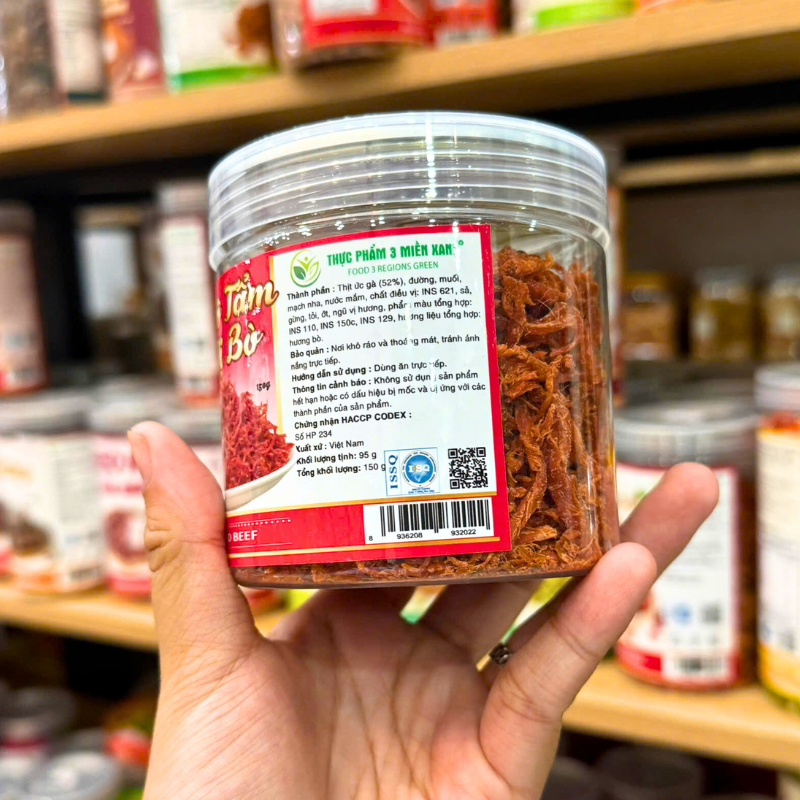 Khô Tẩm Vị Bò Mini 150g Hộp Pet Thơm Ngon Khô Tẩm Vị Bò Mini 150g Hộp Pet Thơm Ngon