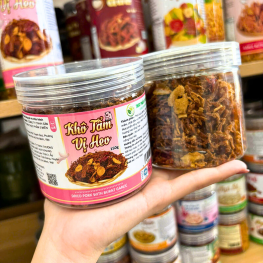 Khô Tẩm Vị Heo 150g Hộp Pet Thơm Ngon - KTVHHP150G