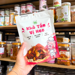 Khô Tẩm Vị Heo Thương Hiệu Yolo Thơm Ngon Gói 100g - KTVHYG100G