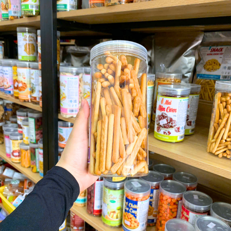 Giá sỉ bánh Quy Tạo Hình (Quy Đũa) 250g - Hộp Pet Giá sỉ bánh Quy Tạo Hình (Quy Đũa) 250g - Hộp Pet