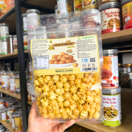 Bắp Rang Bơ Truyền Thống 350g Túi Zip - BRBVTTTZ350G