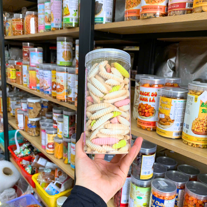 Nguồn sỉ bánh Đuông Thơm Ngon 350g - Hộp Pet Nguồn sỉ bánh Đuông Thơm Ngon 350g - Hộp Pet