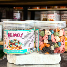 Kẹo Socola Sỏi Đá Mini 250g - Hộp Pet - KSSDMHP250G