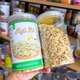 Hạt Bí Trắng Loại Đặc Biệt 350g - Hũ Pet - HBTHP350G