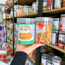 Cá Bống Tẩm Gia Vị Que Thơm Ngon 200g - Hũ Pet - CBTGVQHP200G