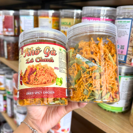 Khô Gà Lá Chanh Thơm Ngon 200g - Hộp Pet - KGLCHP200G