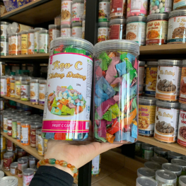 Kẹo C Không Đường 250g - Hộp Pet - KCKDHP250G