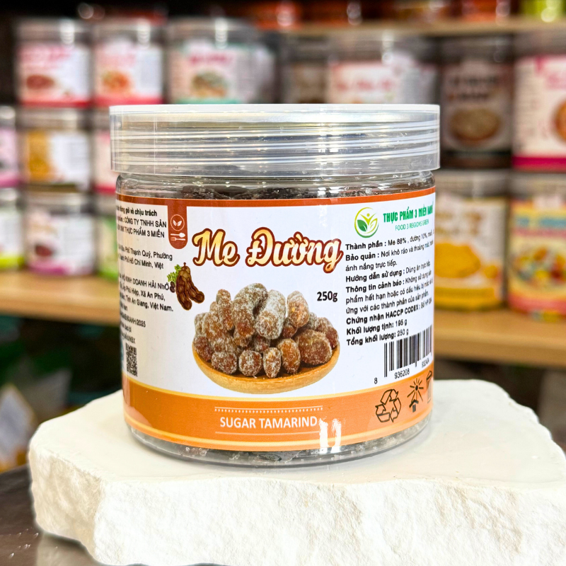 Me Đường Mini Thơm Ngon 250g - Hũ Pet Me Đường Mini Thơm Ngon 250g - Hũ Pet
