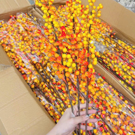 Combo 10 cành đông đào vàng 12 nhánh - COMBO10CNH