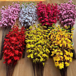 Set 10 CÀNH HOA MAI - ĐÀO TẾT - SET10CNHHOAMAIOTT