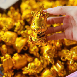 Ngựa Vàng trang Trí Tết 2026 - NGAVNGTRANG