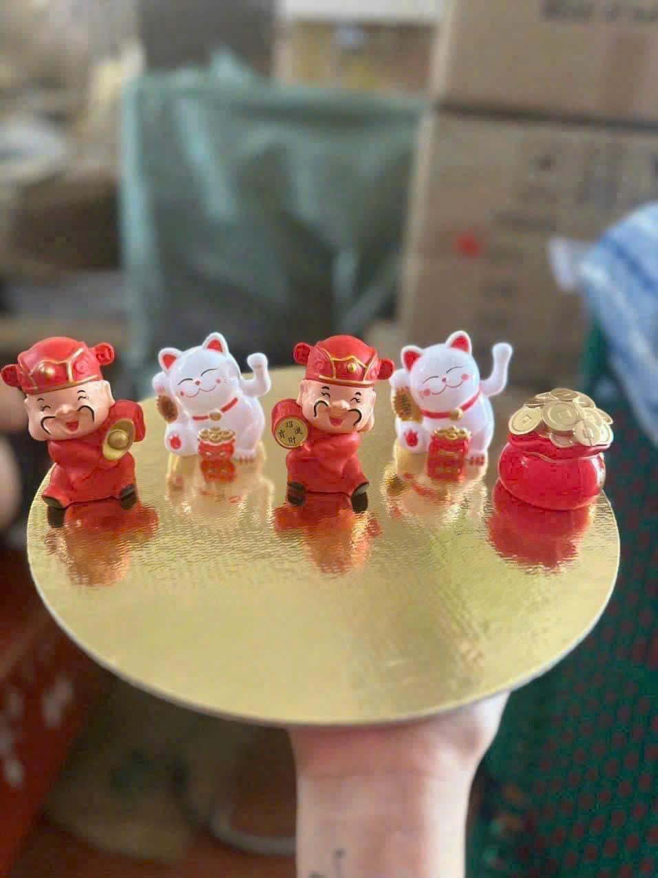 TƯỢNG NHỰA THẦN TÀI - MÈO - HỦ VÀNG TƯỢNG NHỰA THẦN TÀI - MÈO - HỦ VÀNG