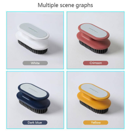 Set 2 Bàn Chải Nhựa Chà Đồ chà Sàn Có Tay Cầm 12CM - SET2BNCHINHA