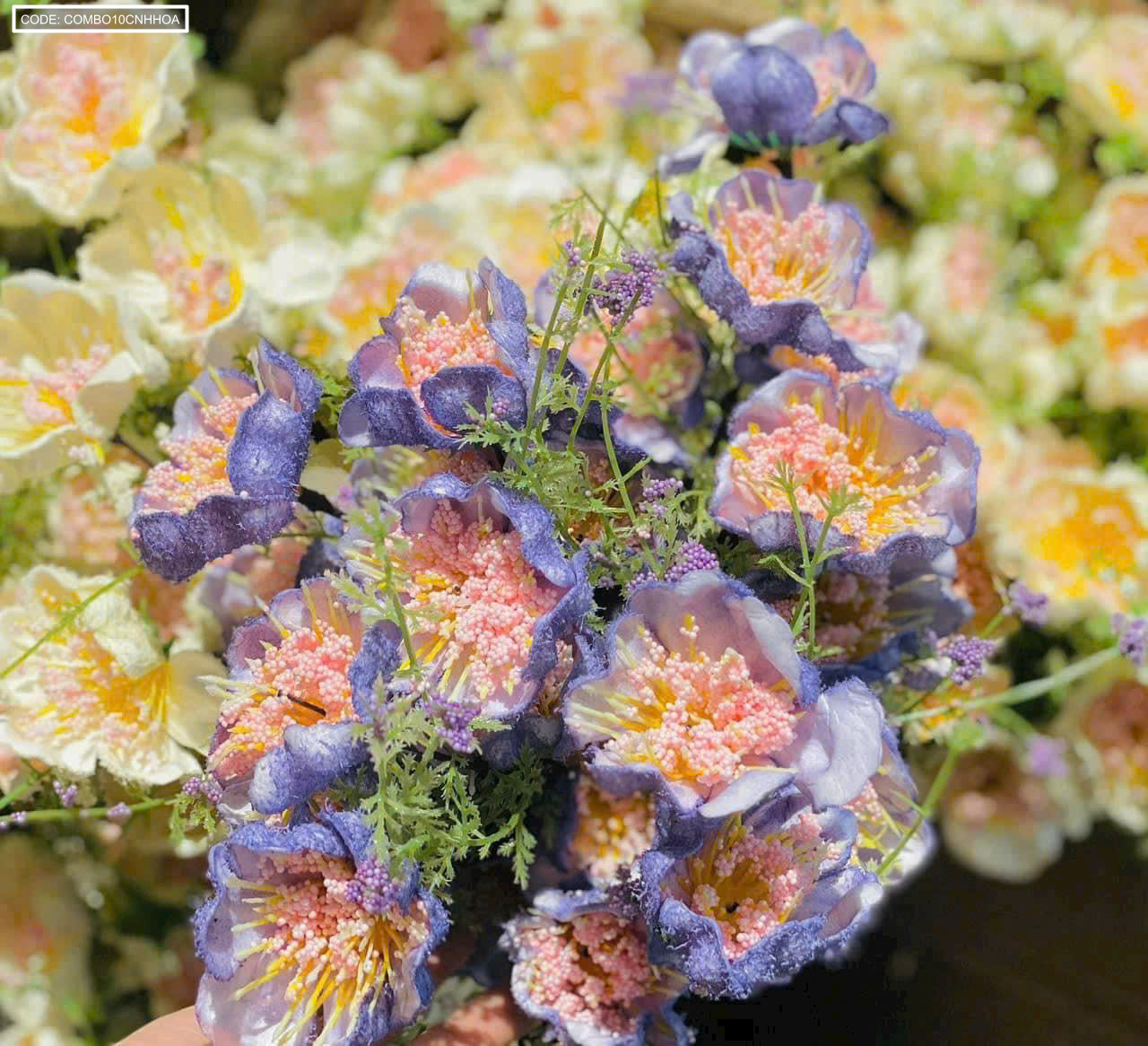 Combo 10 Cành HOA GẠO XỐP Nhiều Màu ( 10 Cành) Combo 10 Cành HOA GẠO XỐP Nhiều Màu ( 10 Cành)