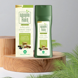 Dầu Gội Nguyên Xuân Dược Liệu Dưỡng Tóc Hương Bưởi 250ml - Xanh Lá Nhạt - DGTDNXXLN250