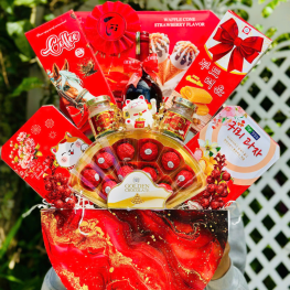 Hộp Quà Tết Sang Trọng – Set Quà Cao Cấp - Quà Trang Trí Tết - QTTT27