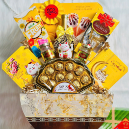 Hộp Quà Tết Đoàn Viên – Quà Tặng Tết Cho Ba Mẹ – Quà Trang Trí Tết Nhà Cửa - QTTT46