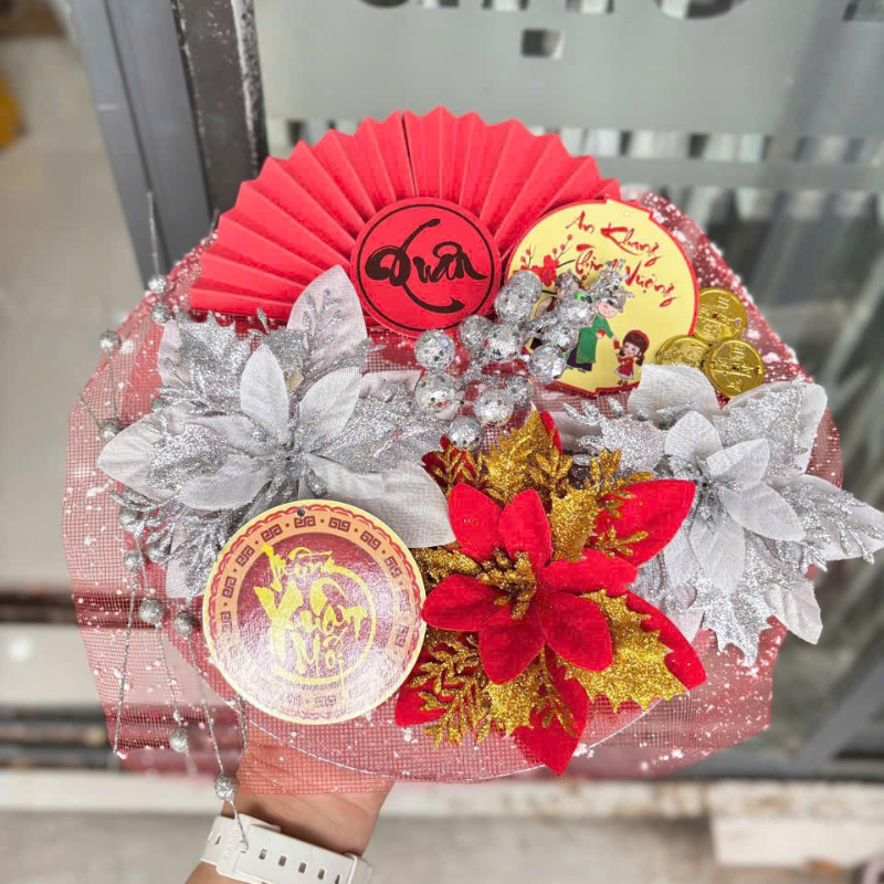 27590_featured_240_20251210112448.png Set Tráp Trang Trí Tết - Mẹt Hoa Nhỏ Tết - STN02