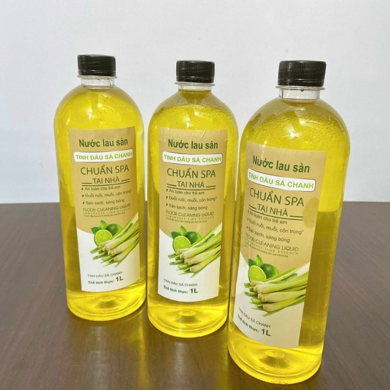 27704_featured_6_20251219103636.png Set 2 Chai Nước Lau Sàn Tinh Dầu Sả Chanh Tươi 1 Lít/Chai - NLSN01