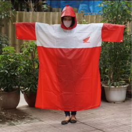 Set 2 Áo Mưa Honda Vải Polyester Chống Thấm Nước - AMCT02