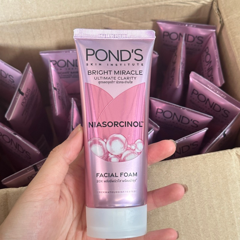27760_13_20251224170524.png Sữa Rửa Mặt Pond's Skin Institute Niasorcinol Màu Hồng 100g - 8934868176503