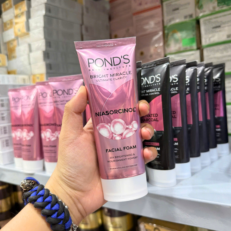 27760_15_20251224170526.png Sữa Rửa Mặt Pond's Skin Institute Niasorcinol Màu Hồng 100g - 8934868176503