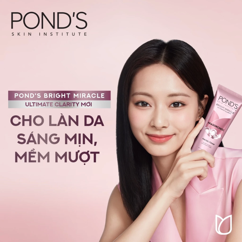 27760_19_20251224170529.png Sữa Rửa Mặt Pond's Skin Institute Niasorcinol Màu Hồng 100g - 8934868176503
