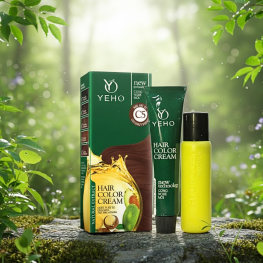 Kem Nhuộm Phủ Bạc Yeho C5 Màu Nâu Hạt Dẻ - Kem Nhuộm Yeho - 8936208981297