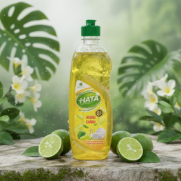 Nước Rửa Chén Sinh Học Hata Cleaners 400g - Nước Rửa Chén Hata Hương Chanh - 8938529135243