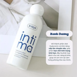 Dung Dịch Vệ Sinh Phụ Nữ Ziaja Intimate 200ml Xanh Dương Đậm - DDVSPNZXDD