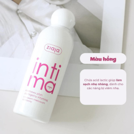 Dung Dịch Vệ Sinh Phụ Nữ Ziaja Intimate 200ml Màu Hồng - DDVSPNZH