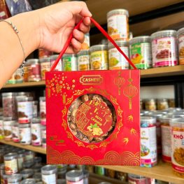 Hạt Diều Rang Muối Nuts Cashew Hộp Quà Tết - 7884925375925