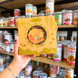 Hạnh Nhân Rang Bơ Nust Almond Thơm Ngon - Hộp Quà Tết - 7884925375237