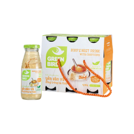 Yến Sào Đông Trùng Hạ Thảo Green Bird Lốc 6 Chai 185ml - 8936071090980