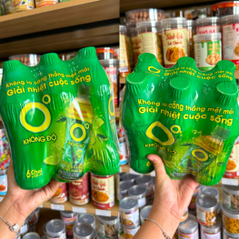 Set 6 Chai Trà Xanh Không Độ Number 1 - Trà Xanh Vị Chanh Thiên Nhiên Không Độ (455ml/Chai) - 8936193070013