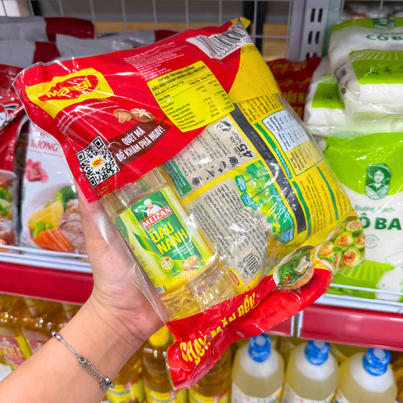 Nguồn sỉ hạt Nêm Meizan 450g - Hạt Nêm Maggi Nấm Hương Tự Nhiên - Tặng 1 Chai Dầu Đậu Nành Meizan 250ml Nguồn sỉ hạt Nêm Meizan 450g - Hạt Nêm Maggi Nấm Hương Tự Nhiên - Tặng 1 Chai Dầu Đậu Nành Meizan 250ml