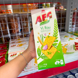 Bánh Afc Vị Rau - Bánh Kinh Đô Afc Dinh Dưỡng 172g (8 Gói x 21,5g) - 8934680025973