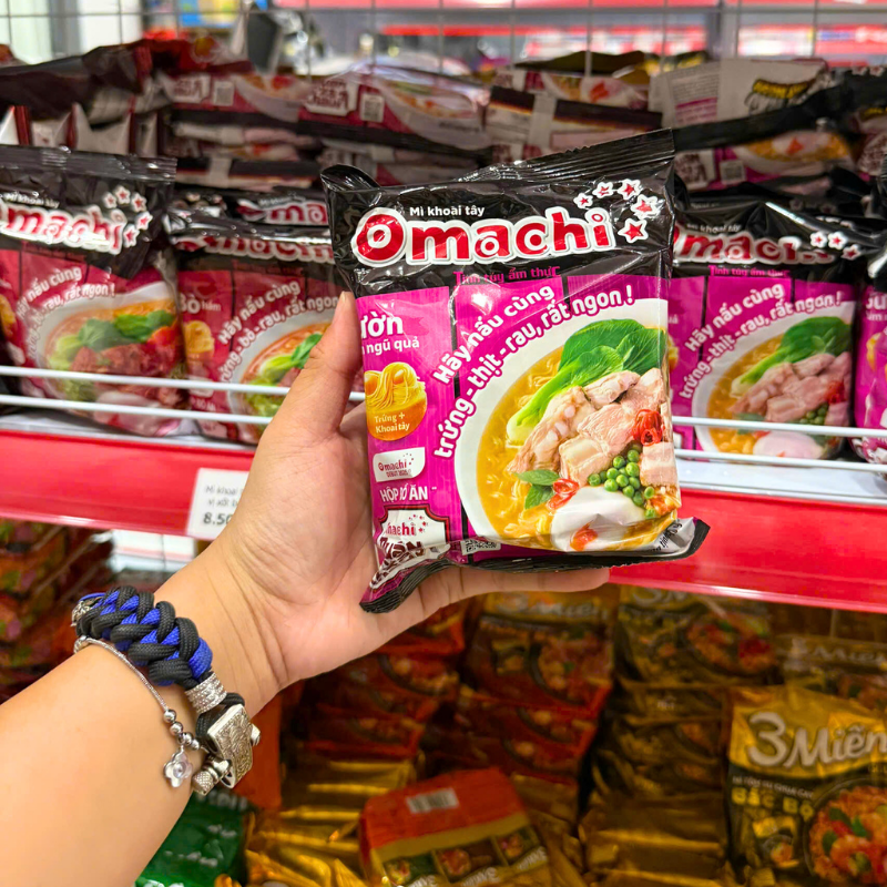 Mì Khoai Tây OMACHI Hương Vị Sườn Hầm Ngũ Quả 80g Mì Khoai Tây OMACHI Hương Vị Sườn Hầm Ngũ Quả 80g