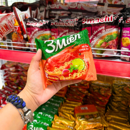 Mì Gói 3 MIỀN Tôm Chua Cay 65g - MG3MTCC
