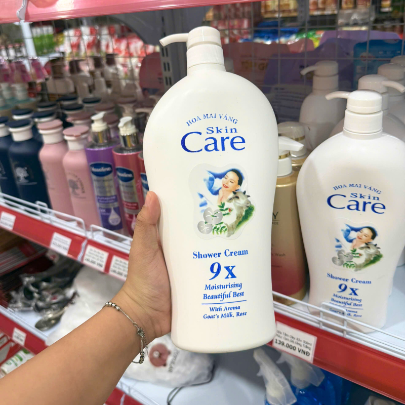 28204_featured_10_20260117111546.png Sữa Tắm Sữa Dê - Sữa Tắm Hoa Mai Vàng Skin Care Shower Cream 9x 1.15kg - 8936130260019