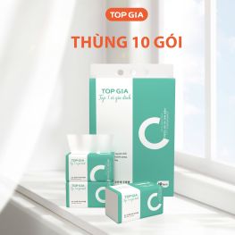 1 Túi 10 Gói Giấy Topgia Giấy Chữ C - TOPGIACHUCTHUNG10